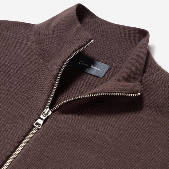 Oliver Sweeney Knitted Merino Wool Blend Jacket - Image 5