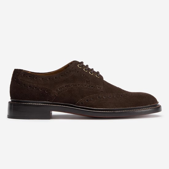 Oliver Sweeney Calf Suede Derby Brogues - Image 2