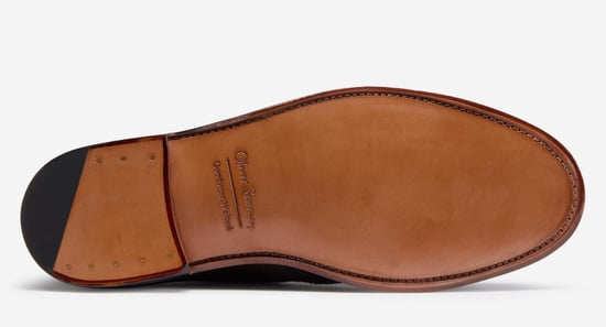 Oliver Sweeney Calf Suede Derby Brogues - Image 4