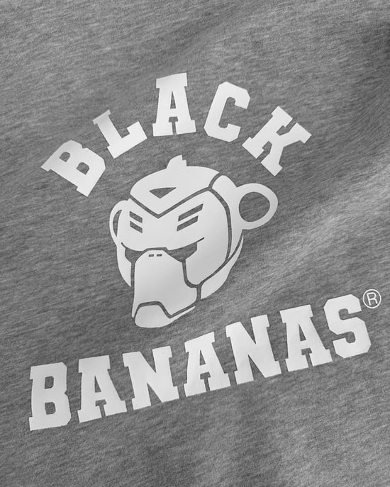 Black Bananas Kinderen Varsity Trainingspak, Melange Grijs - Image 5