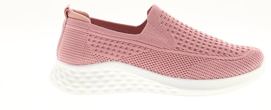 Focus Womens Lightweight Trainers Esme Slip On pink - Image 2