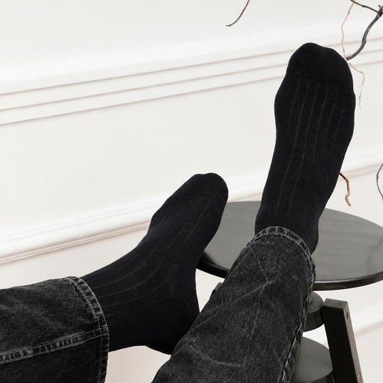 Mens Organic Cotton Camel Wool Socks - Warm Breathable Comfort for Everyday Wear - Image 5