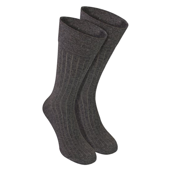 2 Pairs Mens Organic Cotton Camel Wool Socks - Warm Comfort for Everyday Wear - Image 3