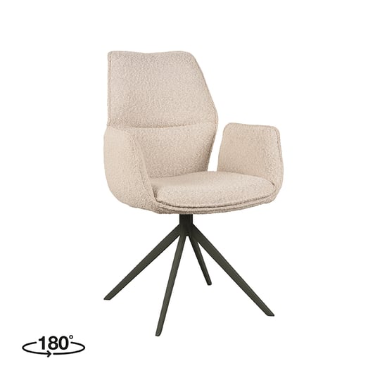 LABEL51 - Eetkamerstoel Mellow - Beige - 63x58x92cm - Image 2