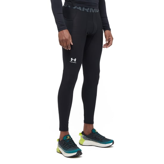 Under Armour Men's HeatGear Leggings, Black - Image 1