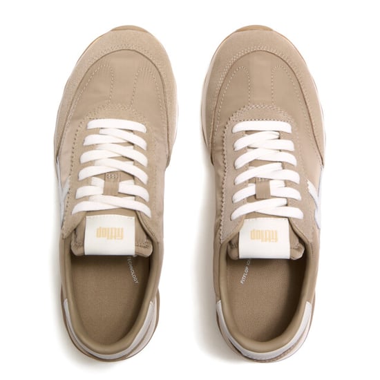 FitFlop Retro-q ff fabric/suede sneakers - Image 2