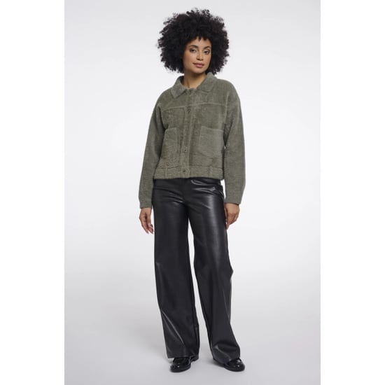 Rino & Pelle Bubbly.5002611 rino en pelle boxy jacket green ash - Image 3