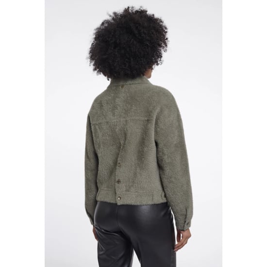 Rino & Pelle Bubbly.5002611 rino en pelle boxy jacket green ash - Image 4