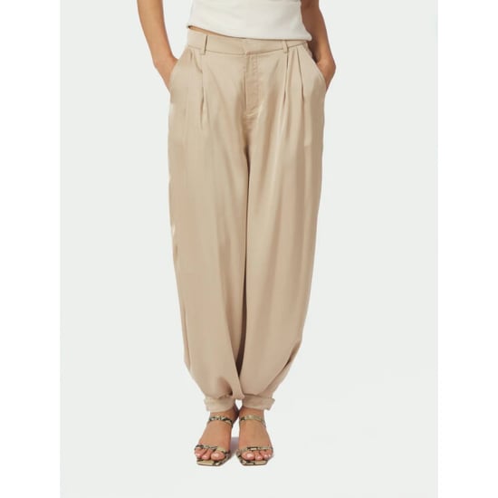 Neo Noir fayla drapy satin balloon pants 167418 125 dark sand - Image 3