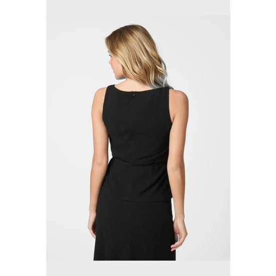 Neo Noir nassa linen top 165623 100 black - Image 3