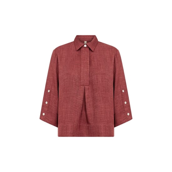 Soyaconcept Sc-charissa 5 oxblood blouse - Image 2