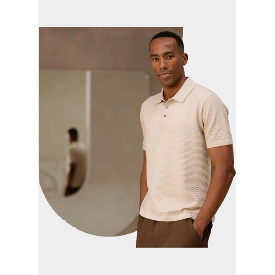R2 Amsterdam Polo heren knitted polo 128.knitpolo.002/045 - Image 1