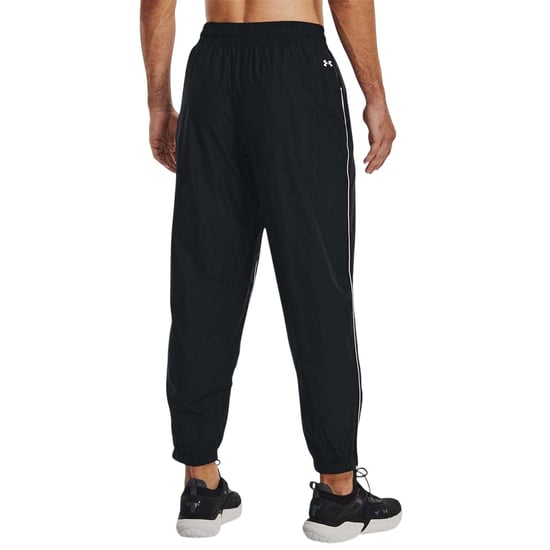 Under Armour Project Rock Woven-joggingbyxor för herrar (Svart) - Image 2
