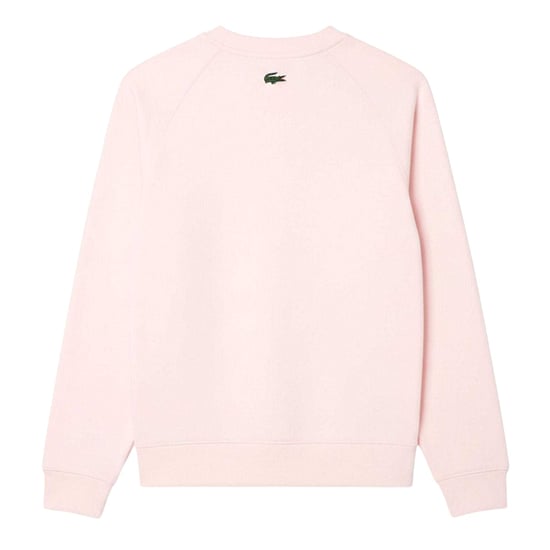 Lacoste Unisex fleece-sweatshirt met logo voor volwassenen (Roze) - Image 2