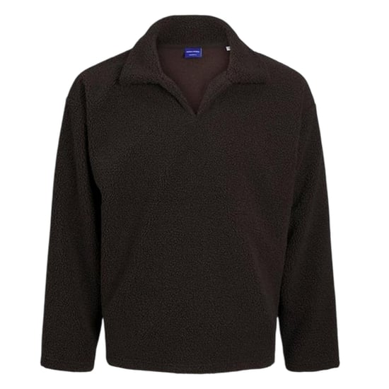 Jack And Jones Heren-sweatshirt met lange mouwen van teddyfleece (Chocolade) - Image 2