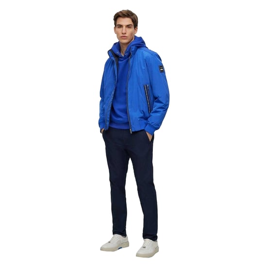 Boss Heren Porsche X Hoodie (Helder Blauw) - Image 1
