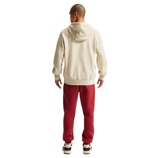 Nike Huvtröja med hel dragkedja för herr från Sportswear Club (Ljus kaki) - Image 3