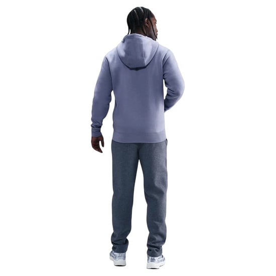 Nike Huvtröja med hel dragkedja för herr från Sportswear Club (Indigo) - Image 2