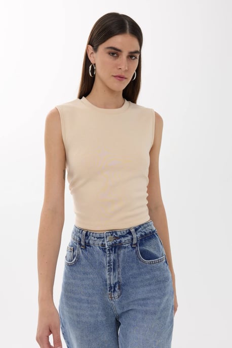 Solid Rynkad Blus - Image 2