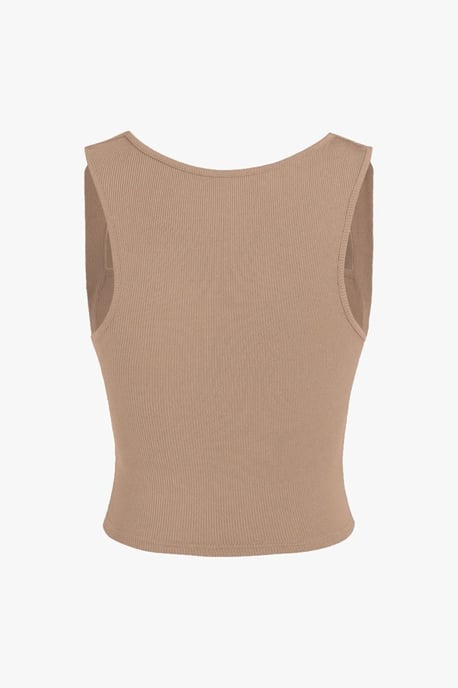 Gerimpelde Blouse met Vierkante Hals - Image 5