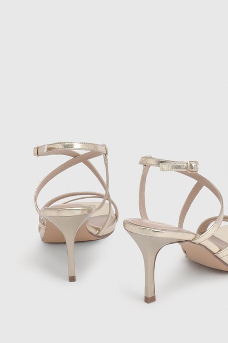 Strappy Cross Over High Heels - Image 4