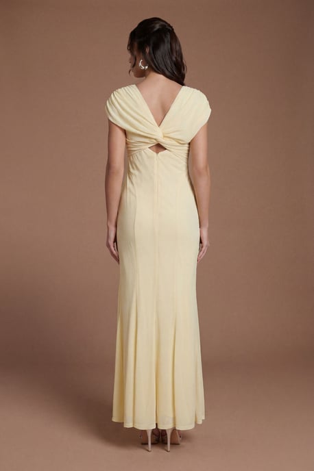 Wrap Front Contour Collective Bridesmaid Dress - Image 3