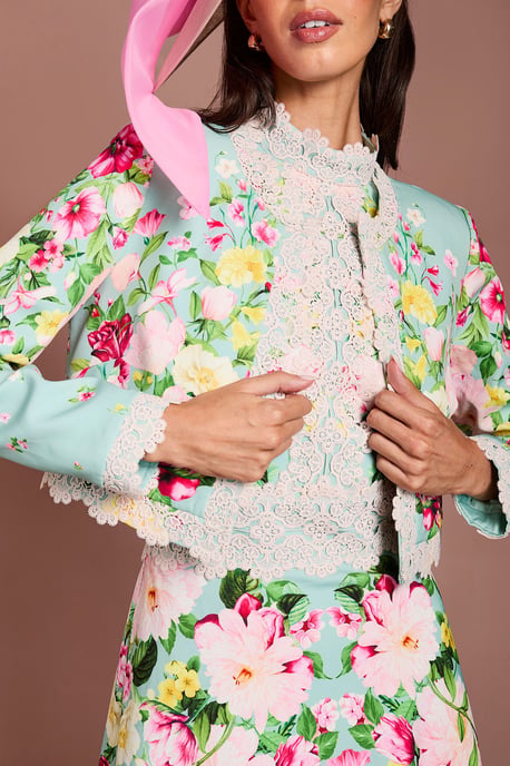 Lisa Tan Printed Jacket - Image 2