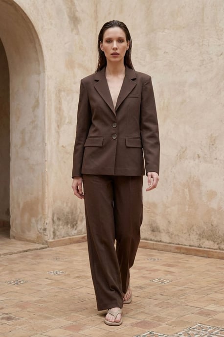 Women's regular-fit blazer jacket - Image 5