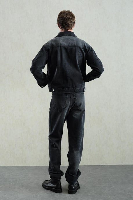 Jeansjacka med fickor - Image 2