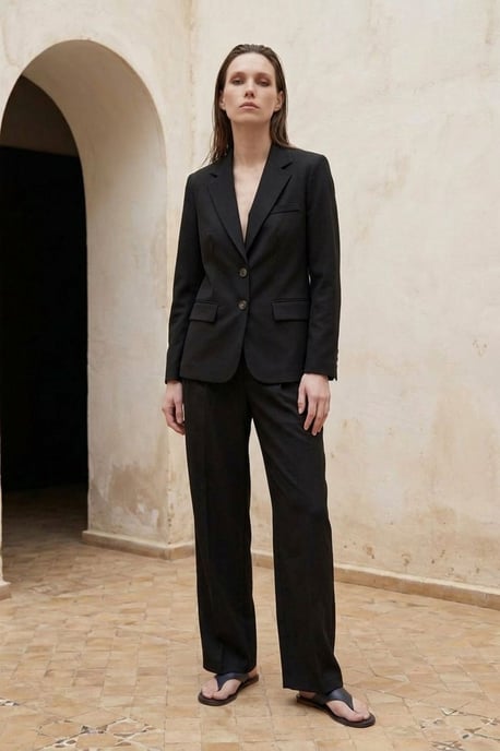 Damblazer med regular fit - Image 3