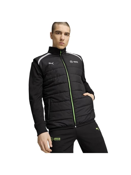 Puma Mercedes mouwloze gewatteerde jas voor heren - Image 1