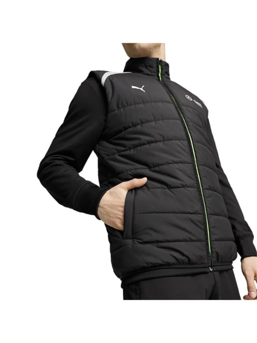 Puma Mercedes mouwloze gewatteerde jas voor heren - Image 3