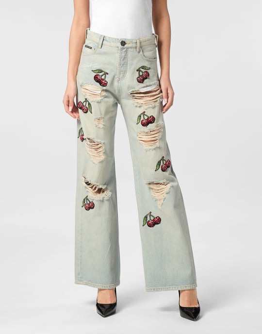 Jeans Skater Fit Cherries - Image 3
