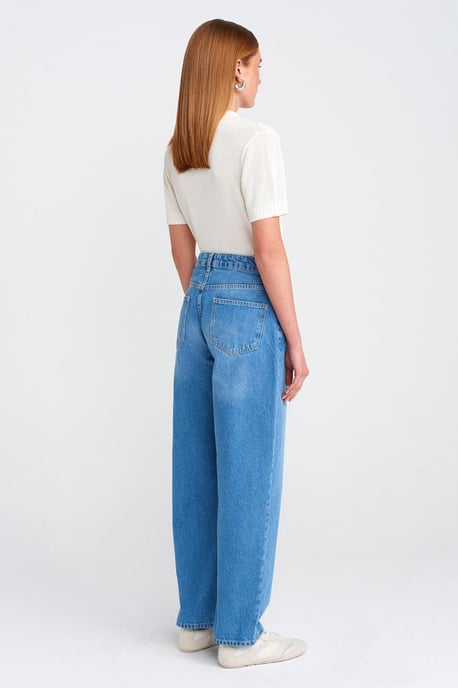 High-Waist Ballon Wijde Jeans - Image 2