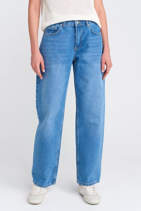 High-Waist Ballon Wijde Jeans - Image 3