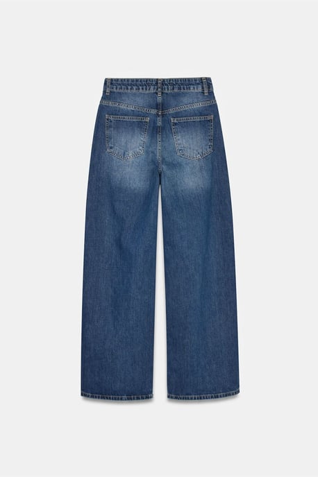 Hoog-Waisted Wijde Jeans van Katoen - Image 6