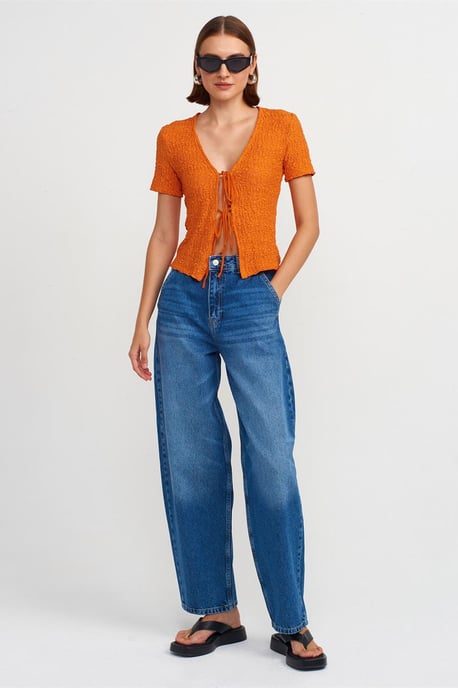 High-Waisted Ballonbroek Jeans - Image 1