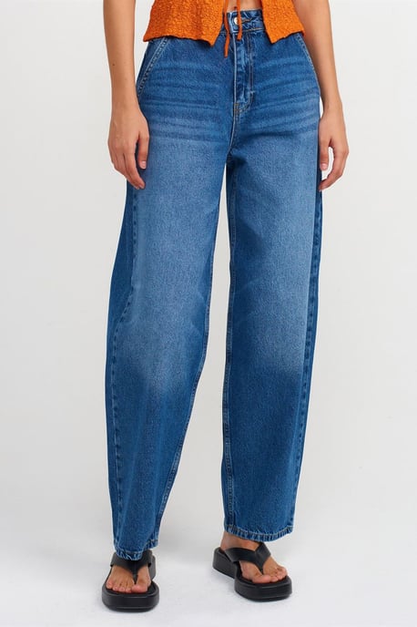 High-Waisted Ballonbroek Jeans - Image 3