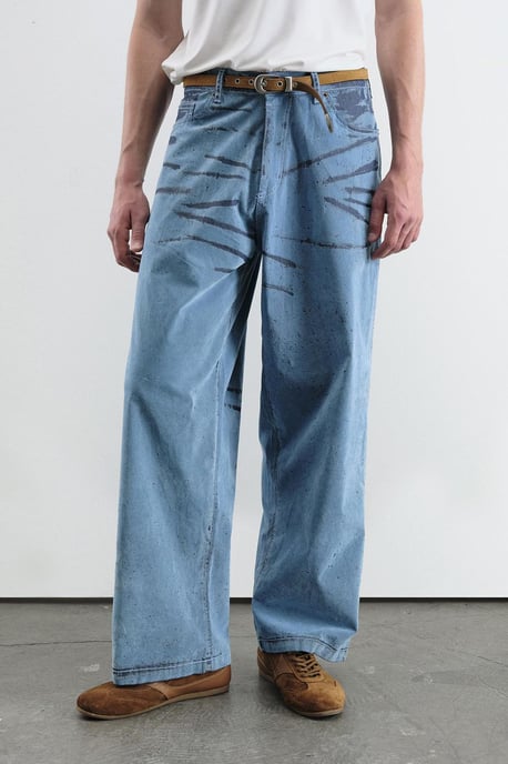 Abstract Vida Denim Jeans - Image 1