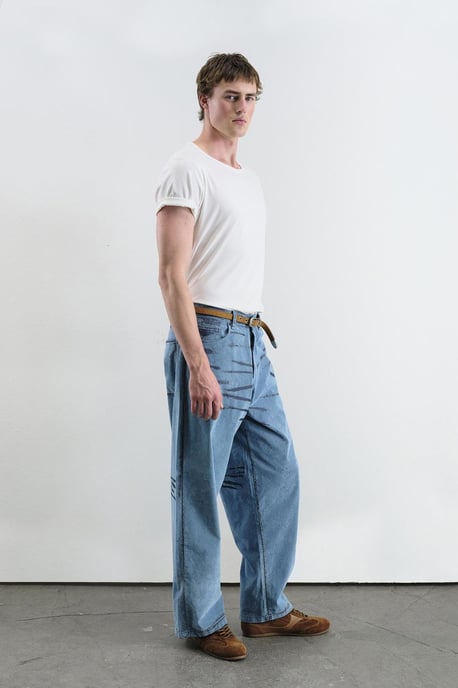 Abstract Vida Denim Jeans - Image 4