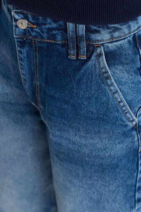 High-Waist Balloon Wide-Leg Jeans - Image 4