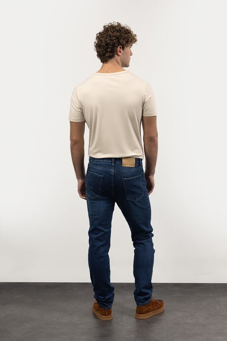 Slim Fit Mid Waist Denim Jeans - Image 2