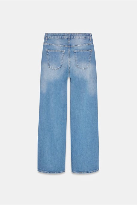 Högmidjade vida jeans - Image 6