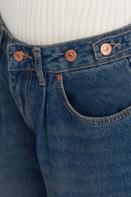 Hoge Taille Wijde Jeans - Image 4