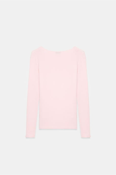Dames Ribbel Boothals Slim-fit Trui - Image 6