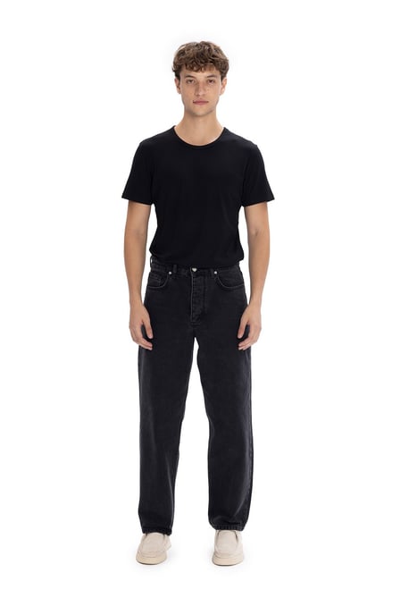 Rakt passform Denim Jeans - Image 1