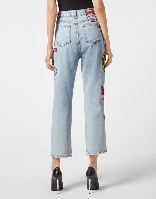 Denim Trousers Loose Fit - Image 3