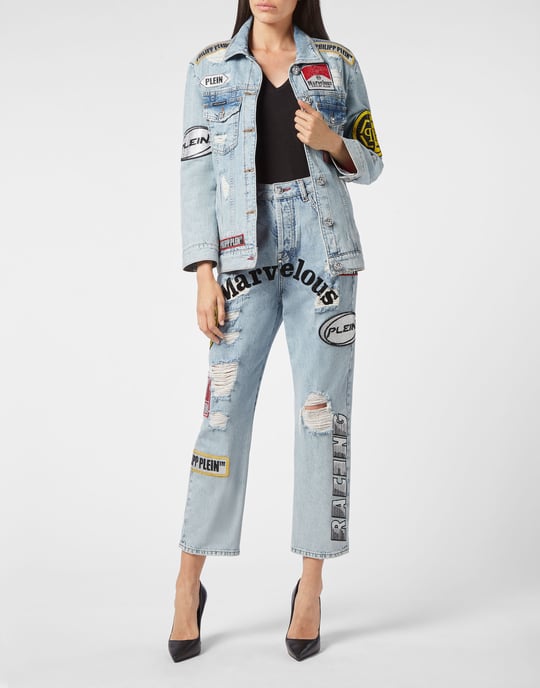 Denim Trousers Loose Fit - Image 4