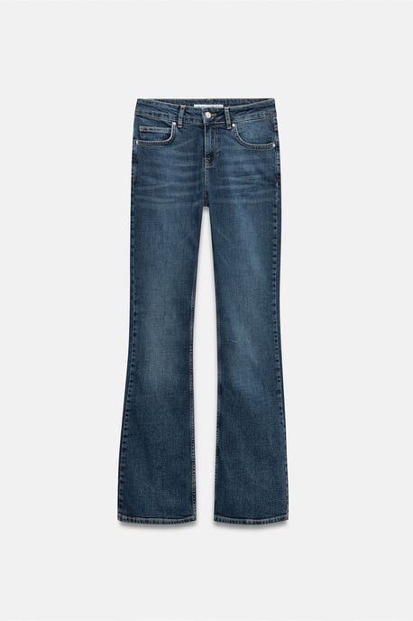 Low-Waist Straight-Leg Jeans - Image 5