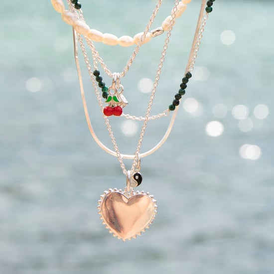 Sterling Silver Tiny Enamel Cherries Charm - Image 2